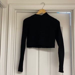 women’s cropped sweater